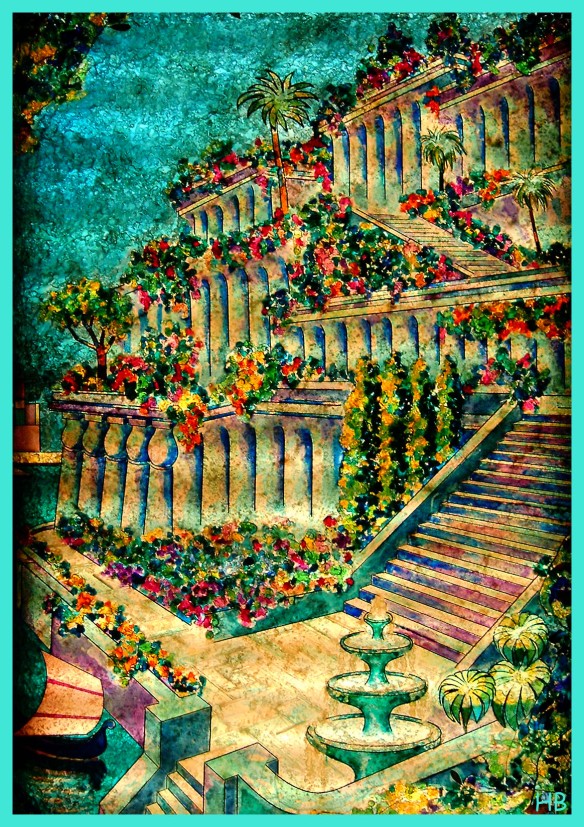 The_Hanging_Gardens_of_Babylon_by_Feather802